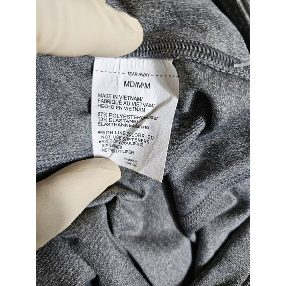 Under Armour Womens Mid Rise Full Length Leggings Gray M Compression - Picture 9 of 13